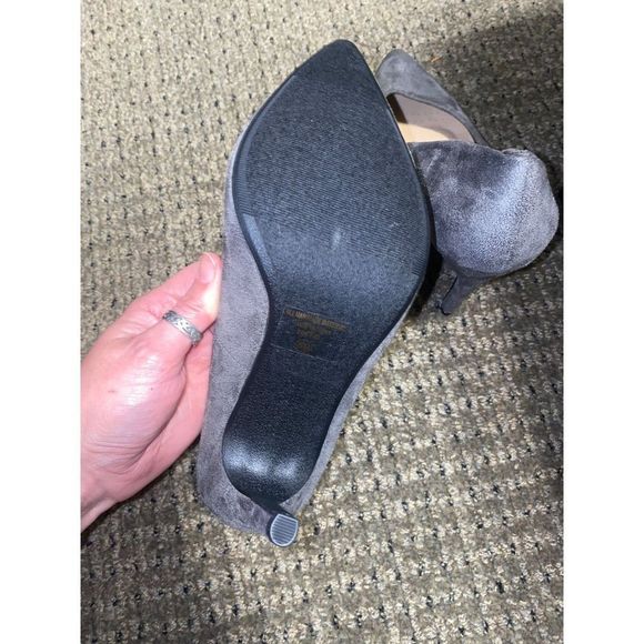 YNOT grey suede pumps size 8m, NWOT - Picture 6 of 6